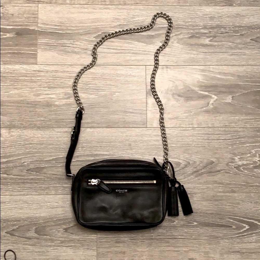 Coach Black Crossbody Purse.